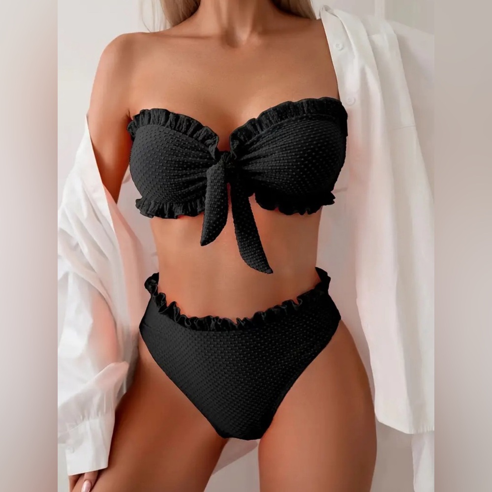 SO CHIC BOUTIQUE NEW BLACK BIKINI